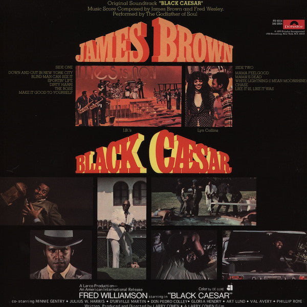 James Brown : Black Caesar (LP, Album, RE)