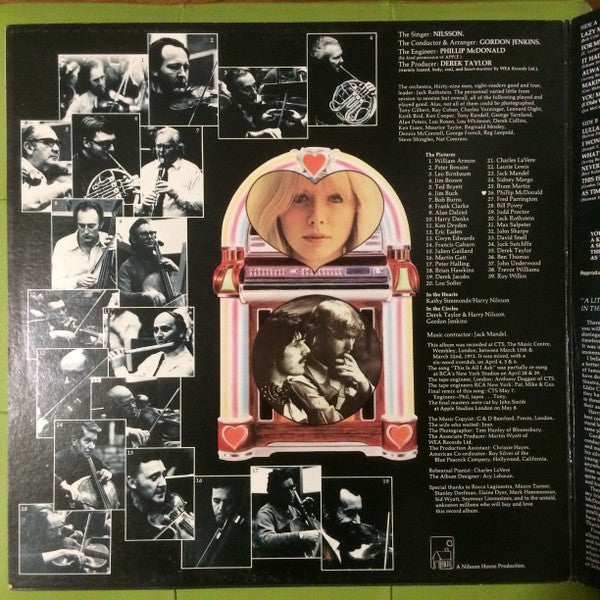 Harry Nilsson : A Little Touch Of Schmilsson In The Night (LP, Gat)