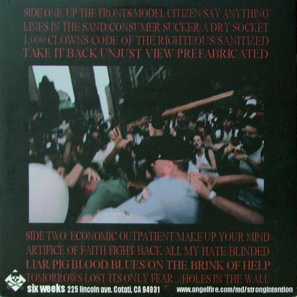 Strong Intention : What Else Can We Do But Fight Back (LP, Album)