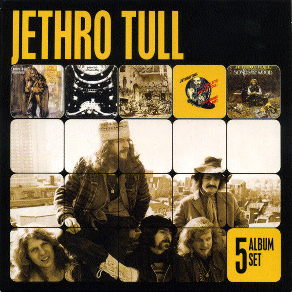 Jethro Tull : 5 Album Set (CD, Album, RE + CD, Album, RE, RM + CD, Album, RE,)