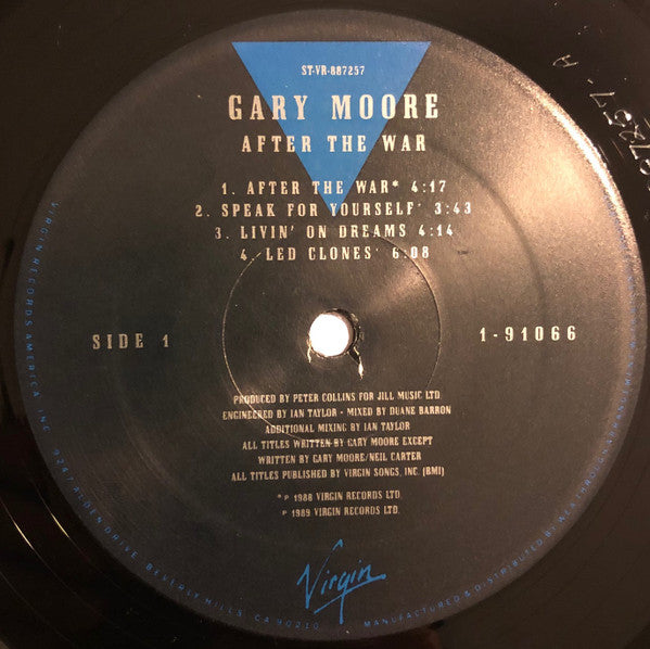 Gary Moore : After The War (LP, Album)