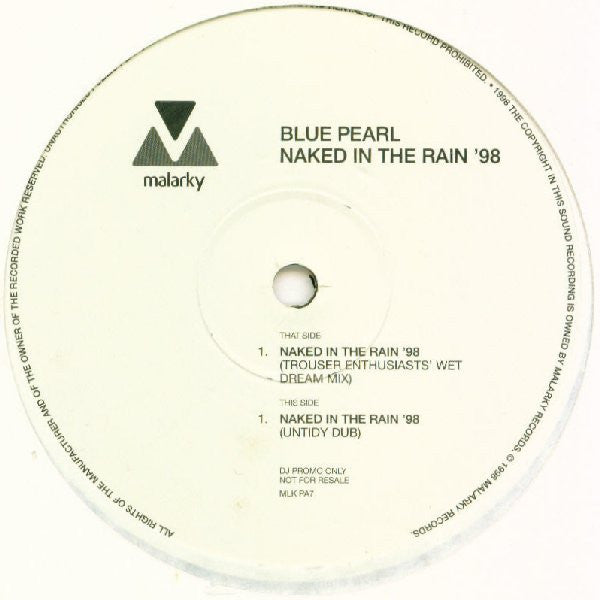Blue Pearl : Naked In The Rain ’98 (2x12&quot;, Promo)