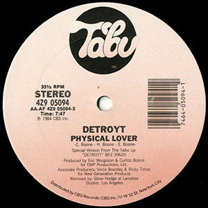 Detroyt : Physical Lover (12&quot;)