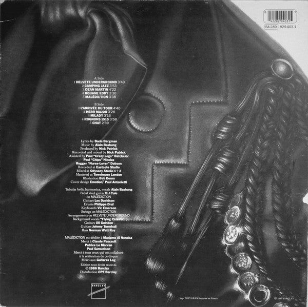 Alain Bashung : Passé Le Rio Grande... (LP, Album)