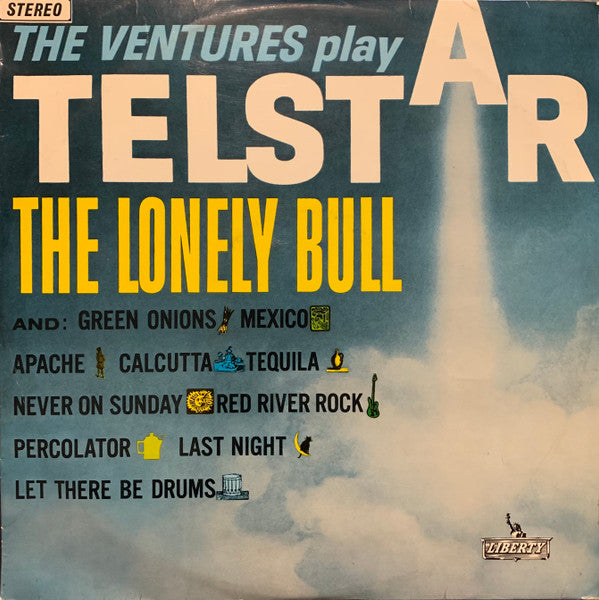 The Ventures : The Ventures Play Telstar, The Lonely Bull (LP, Album)