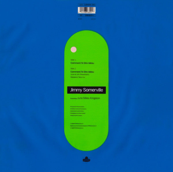Jimmy Somerville Featuring June Miles-Kingston : Comment Te Dire Adieu (12", Dou)