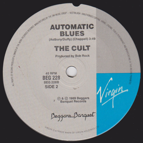 The Cult : Fire Woman (7", Single)