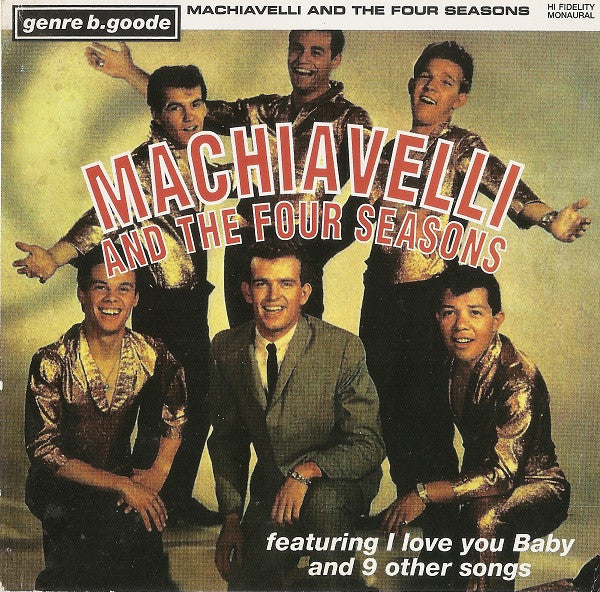 TISM : Machiavelli And The Four Seasons (CD, Album, RE, Gol + CD, Comp, Ltd, Gol + Ltd)