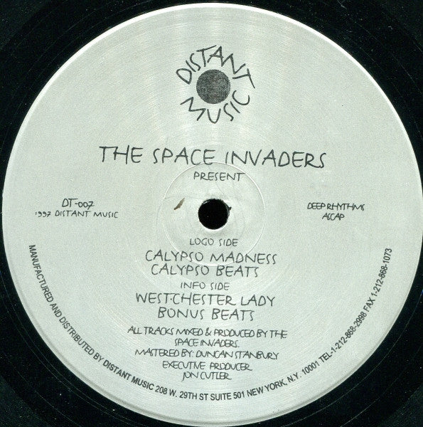 The Space Invaders : Calypso Madness / Westchester Lady (12&quot;)