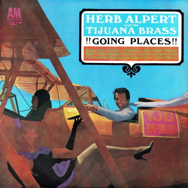 Herb Alpert & The Tijuana Brass : !!Going Places!! (LP, Album, Mono, RP)