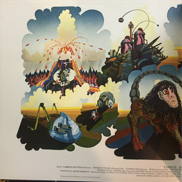 Emerson, Lake & Palmer : Tarkus (LP, Album, gat)