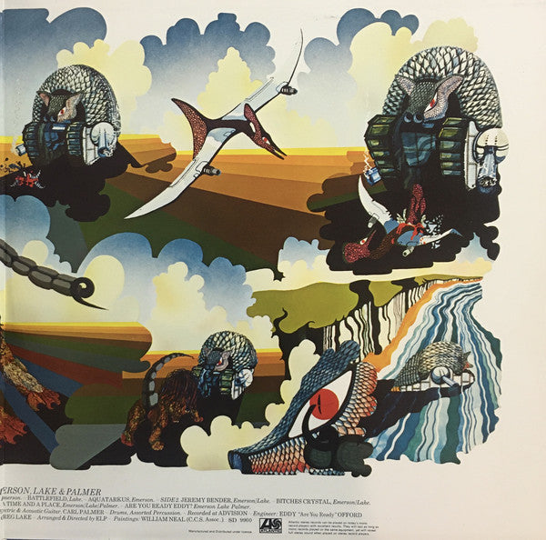 Emerson, Lake & Palmer : Tarkus (LP, Album, gat)