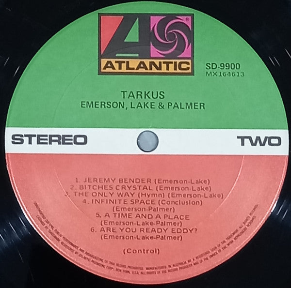 Emerson, Lake & Palmer : Tarkus (LP, Album, gat)