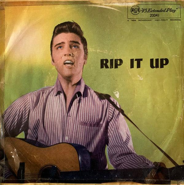 Elvis Presley : Rip It Up (7&quot;, EP, RE)