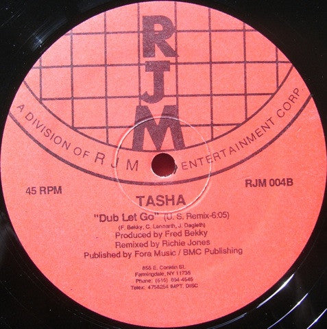 Tasha (5) : Don't Let Go (12", Red)