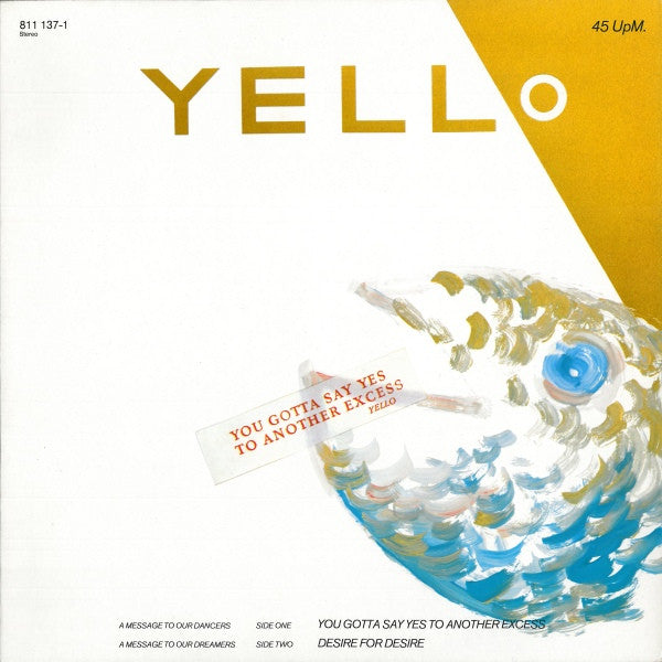 Yello : You Gotta Say Yes To Another Excess (12&quot;, Maxi, Gre)