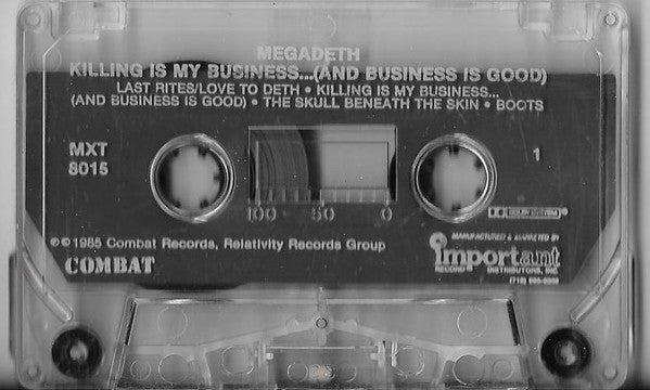 Megadeth : Killing Is My Business... And Business Is Good! (Cass, Album, Cle)