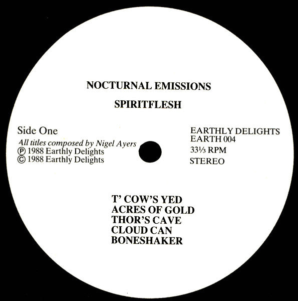 Nocturnal Emissions : Spiritflesh (LP, Album)