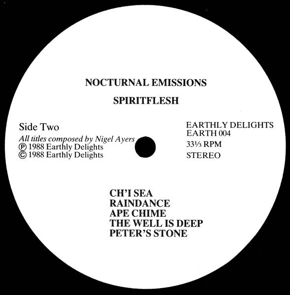 Nocturnal Emissions : Spiritflesh (LP, Album)