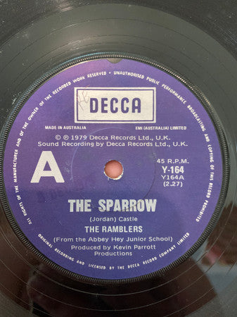 The Ramblers (From The Abbey Hey Junior School) : The Sparrow (7", Single)