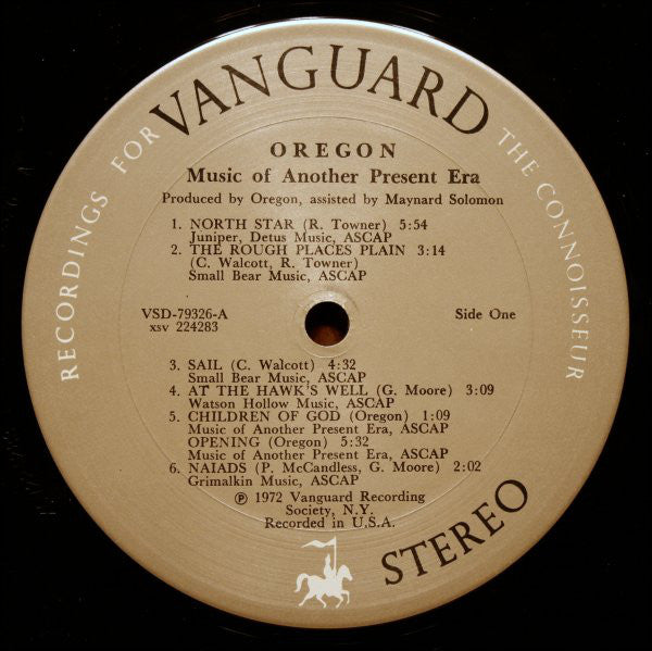 Oregon : Music Of Another Present Era (LP, Album)