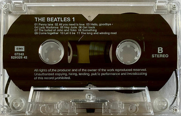 The Beatles : 1 (Cass, Comp, RM)