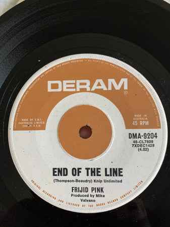 Frijid Pink : Sing A Song For Freedom (7", Single, Promo)