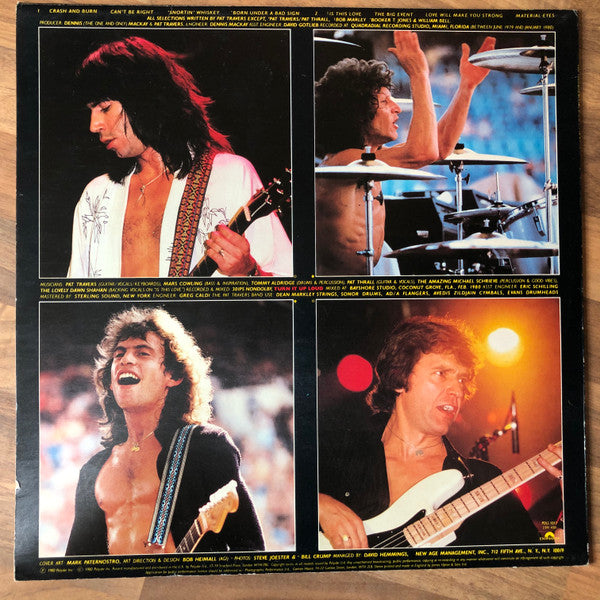 Pat Travers Band : Crash And Burn (LP, Album)