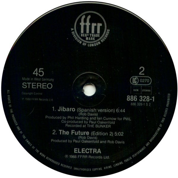 Electra : Jibaro (12", Maxi)