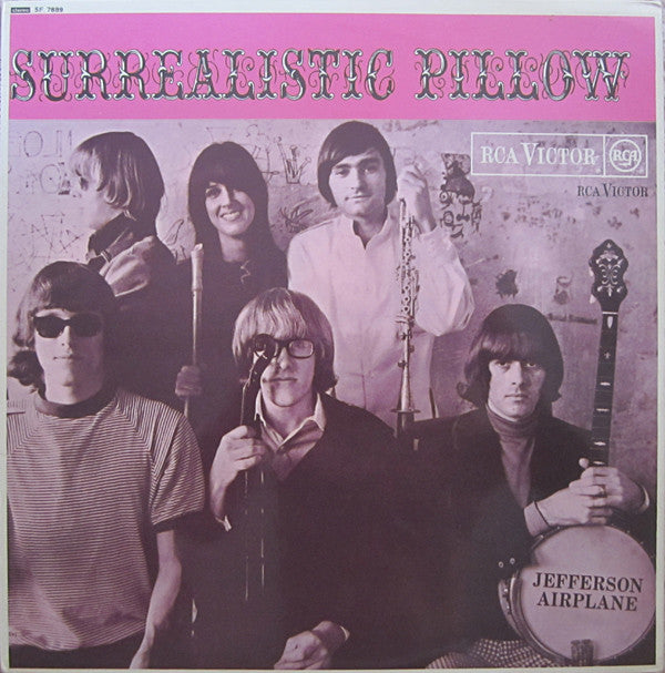 Jefferson Airplane : Surrealistic Pillow (LP, Album)