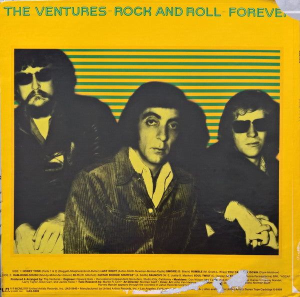 The Ventures : Rock And Roll Forever (LP, Album, Ter)