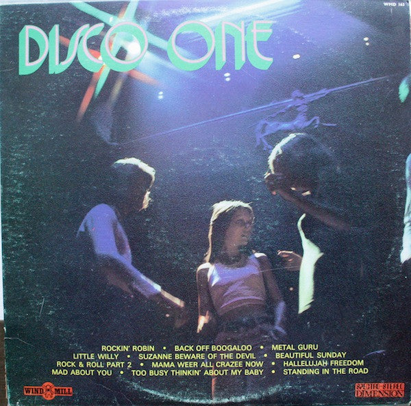 Unknown Artist : Disco One (LP)