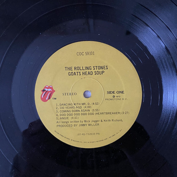 The Rolling Stones : Goats Head Soup (LP, Album, PR )