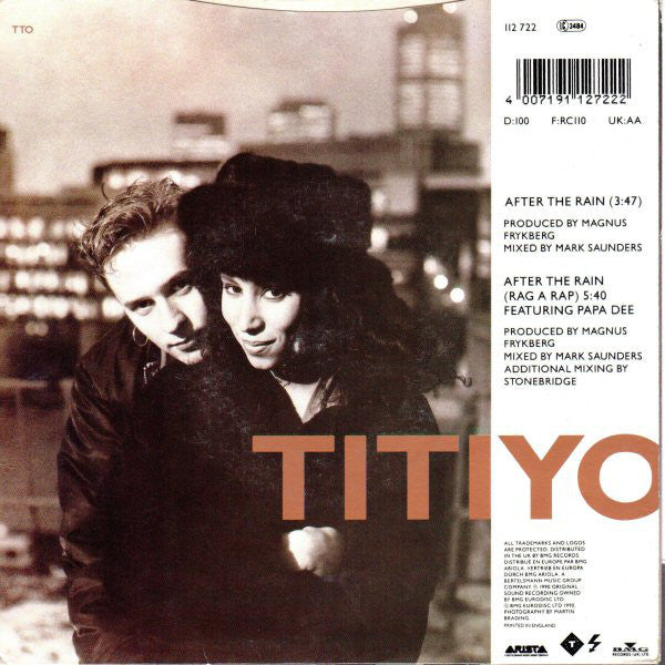 Titiyo : After The Rain (7", Single, Pap)