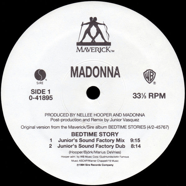 Madonna : Bedtime Story (12")