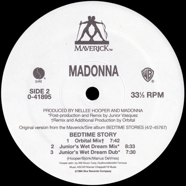 Madonna : Bedtime Story (12")