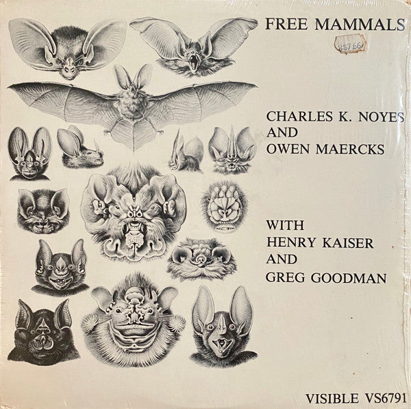 Charles K. Noyes And Owen Maercks With Henry Kaiser And Greg Goodman : Free Mammals (LP, Album)