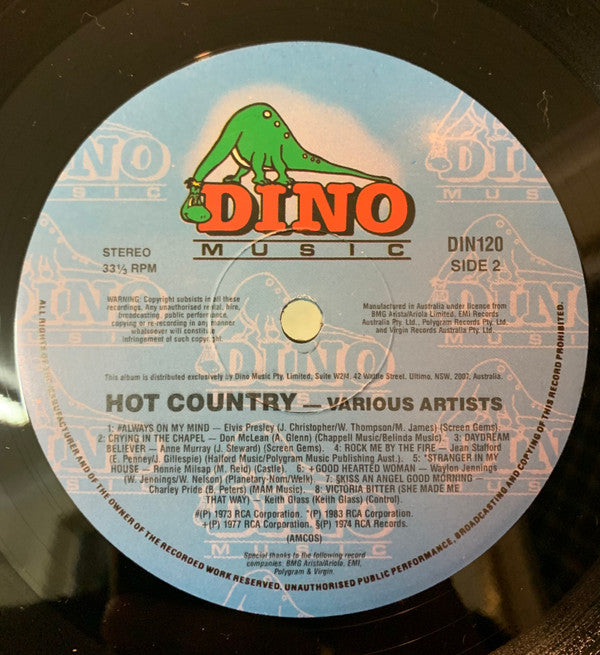 Various : Hot Country (LP, Comp)