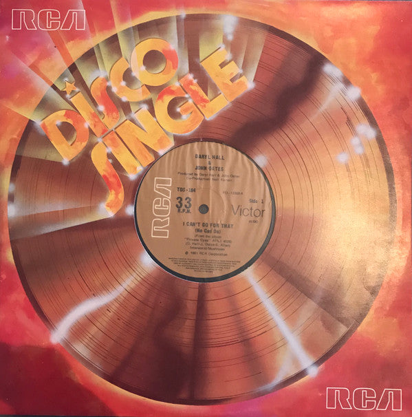Daryl Hall & John Oates : I Can't Go For That (No Can Do) (12")