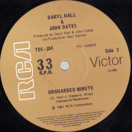 Daryl Hall & John Oates : I Can't Go For That (No Can Do) (12")
