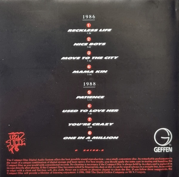 Guns N' Roses : G N' R Lies (CD, Album, M/Print, RE, Cen)