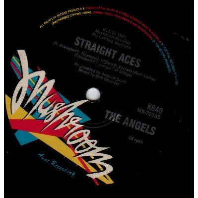The Angels : Finger On The Trigger (7", Single, Ltd)