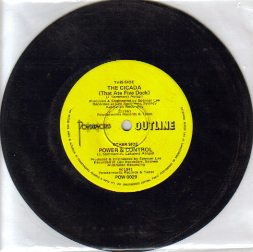 Outline (9) : The Cicada (That Ate Five Dock) (7", Single)