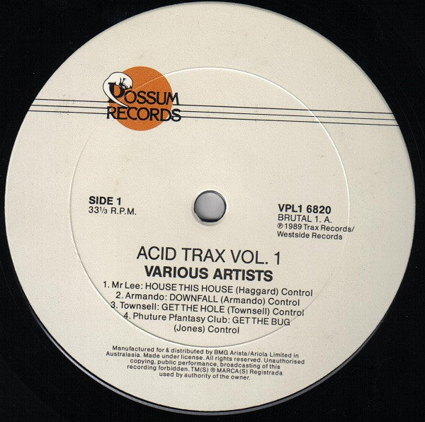 Various : Acidtrax (LP, Comp)