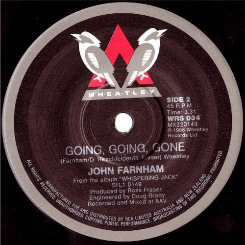 John Farnham : You're The Voice (7", Single)