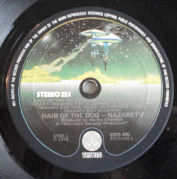Nazareth (2) : Hair Of The Dog (LP, Album)