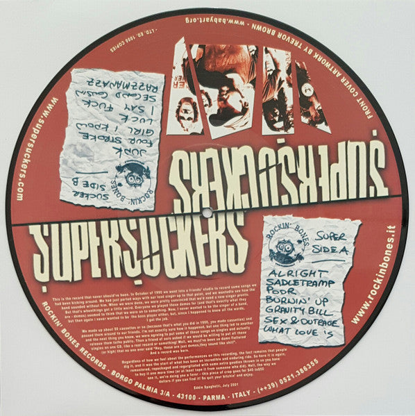 Supersuckers : The Songs All Sound The Same (LP, Comp, Ltd, Pic, RE)