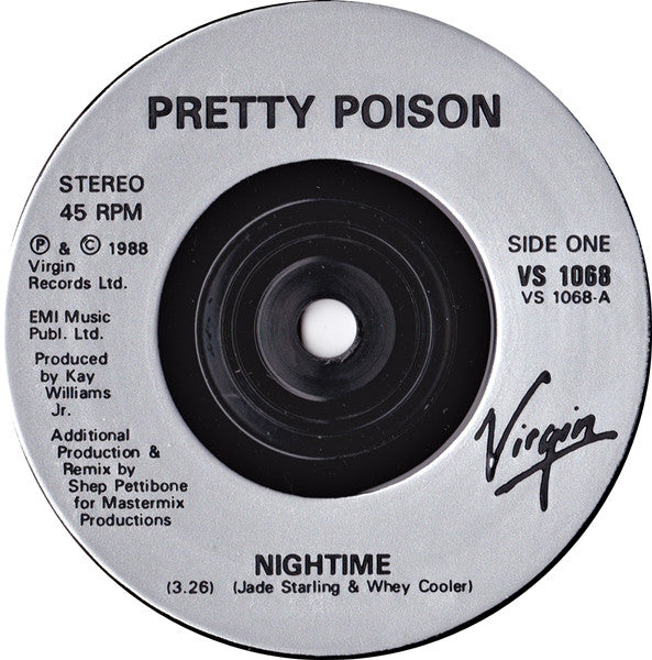 Pretty Poison : Nightime (7")