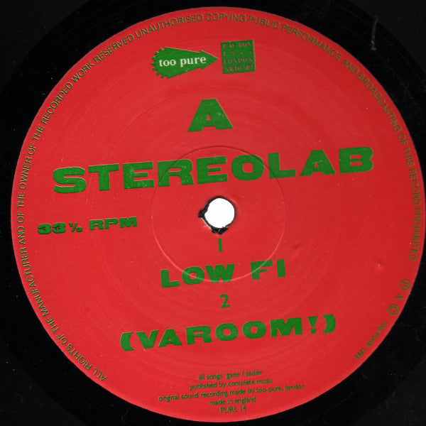 Stereolab : Low Fi (10", EP)