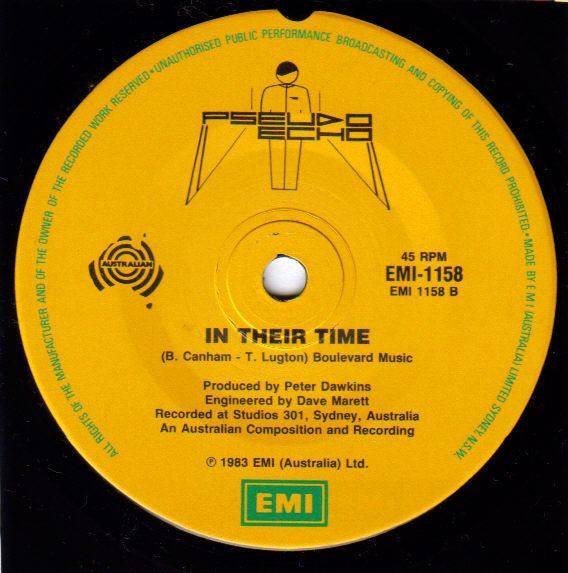 Pseudo Echo : Listening (7", Single)